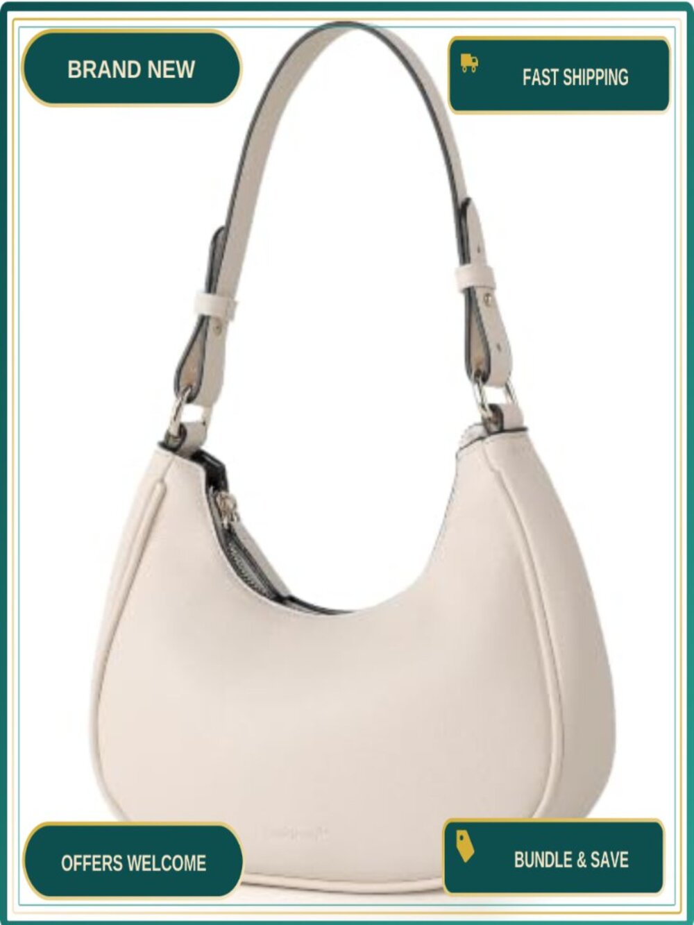 Small Shoulder Bag Mini Hobo Purse PU Leather Handbag